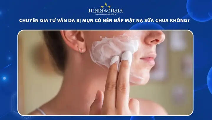 Da Mụn Có Nên Đắp Mặt Nạ Sữa Chua