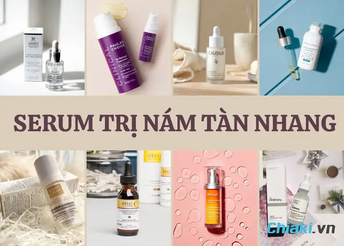 Da Tàn Nhang Nên Dùng Serum Gì
