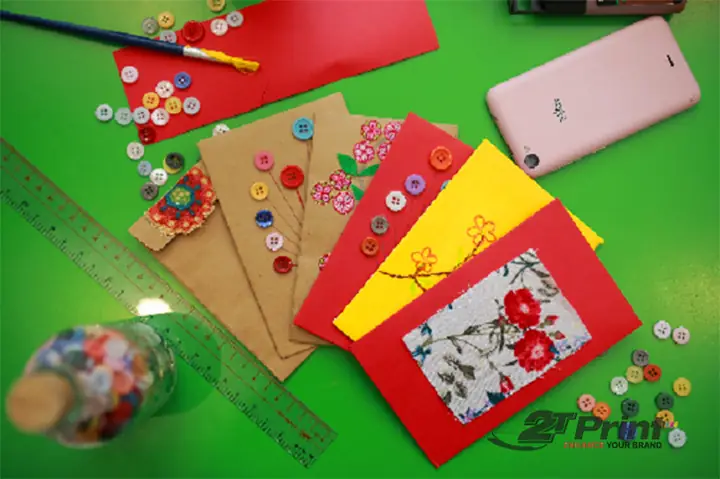 Dán Bao Lì Xì Tại Nhà