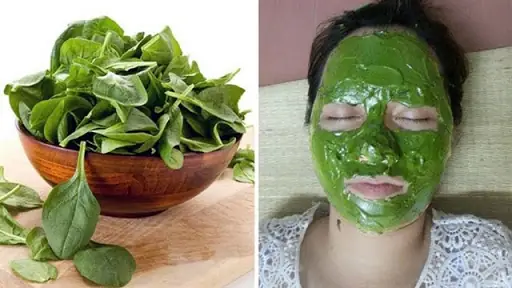 Đắp Mặt Bằng Rau Mồng Tơi