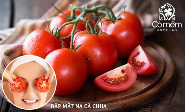 Đắp Mặt Nạ Bằng Cà Chua