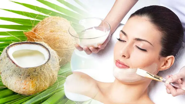 Đắp Mặt Nạ Bằng Dầu Dừa