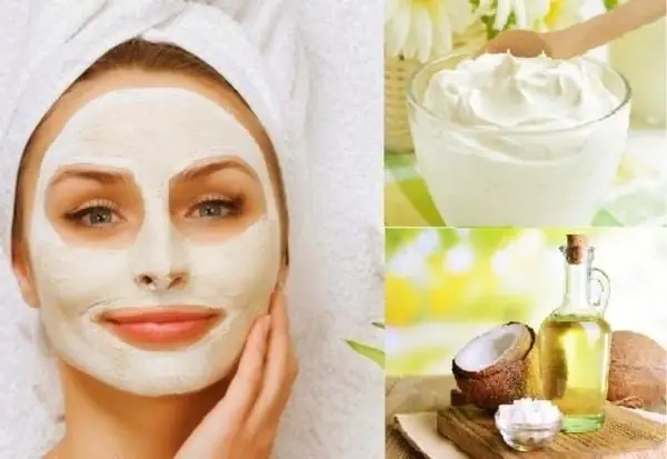 Đắp Mặt Nạ Bằng Dầu Dừa
