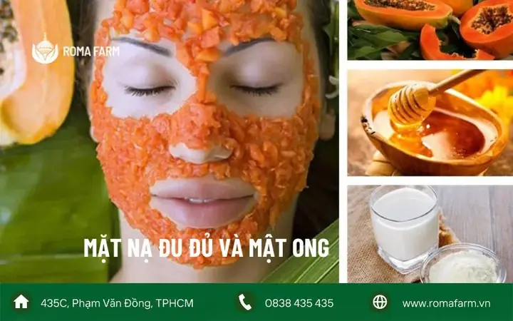 Đắp Mặt Nạ Bằng Đu Đủ