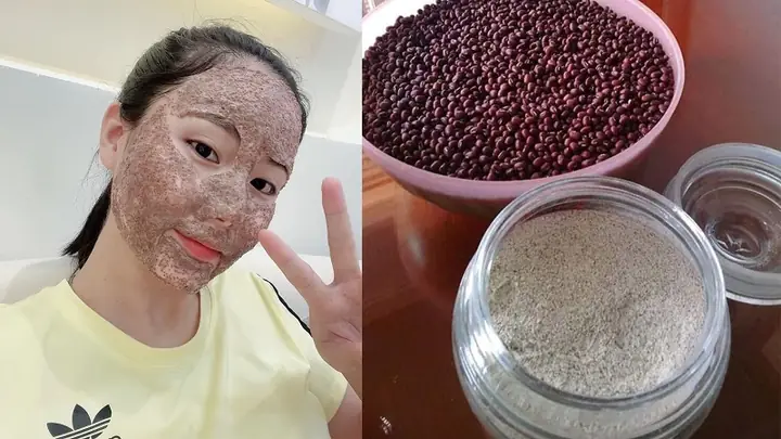 Đắp Mặt Nạ Bột Đậu Đỏ