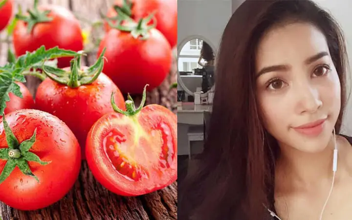 Đắp Mặt Nạ Cà Chua Mật Ong