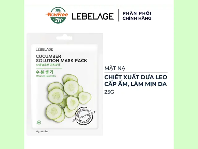 Đắp Mặt Nạ Dưa Leo Hàng Ngày