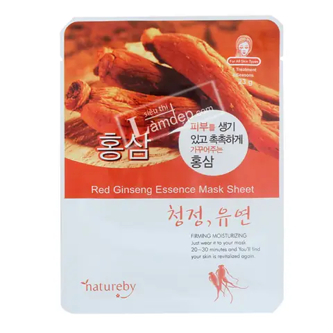 Đắp Mặt Nạ Sâm Hàn Quốc