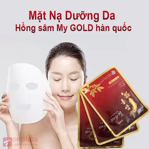 Đắp Mặt Nạ Sâm Hàn Quốc