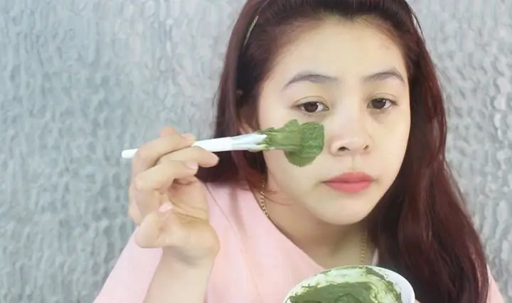 Đắp Mặt Nạ Trà Xanh Sữa Chua