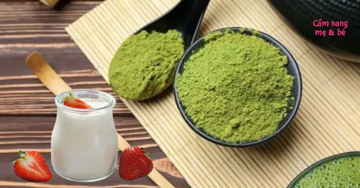 Đắp Mặt Nạ Trà Xanh Sữa Chua