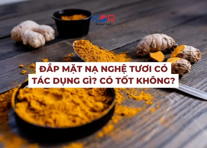 Đắp Nghệ Tươi Lên Mặt Có Tốt Không