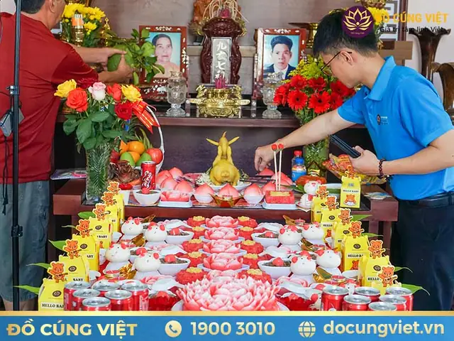 Đặt Lễ Cúng Mụ Ở Đâu