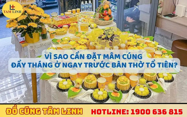 Đặt Lễ Cúng Mụ Ở Đâu