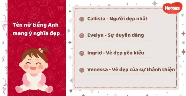 Dat Ten Con Gai Bang Tieng Anh
