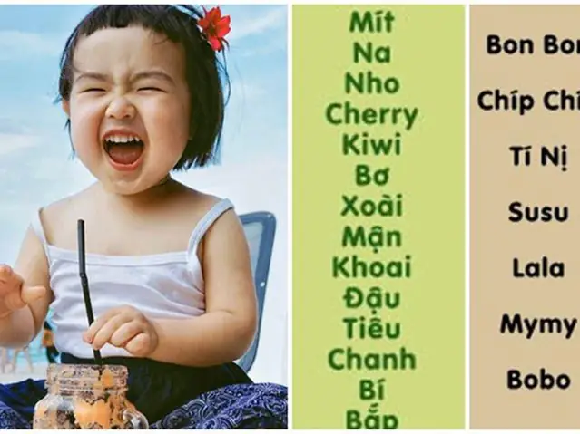 Đặt Tên Thường Gọi Cho Bé Gái Đặt Tên Thường Gọi Cho Bé Gái