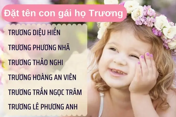 Đặt Tên Ý Nghĩa Cho Con Gái