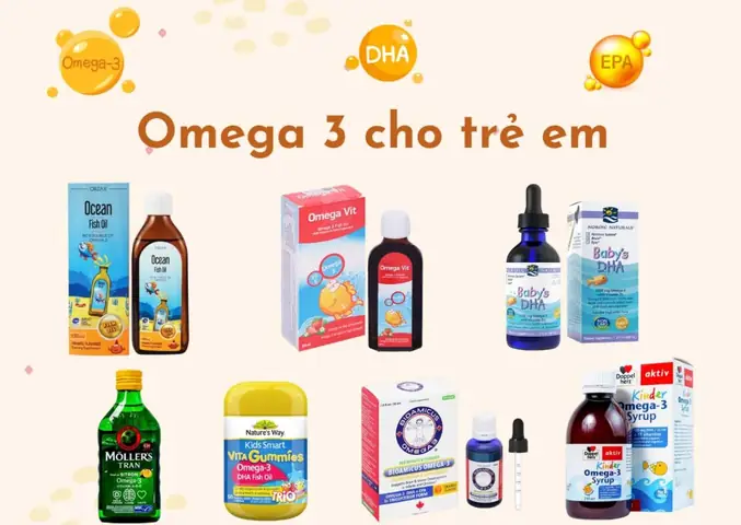 Dầu Cá Nào Tốt Cho Trẻ Em