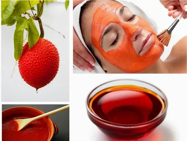 Dầu Gấc Trị Mụn Đầu Đen