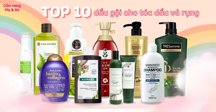 Dầu Gội Cho Tóc Khô Và Rụng