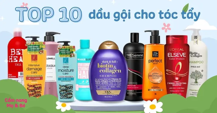Dầu Gội Cho Tóc Tẩy Nhuộm