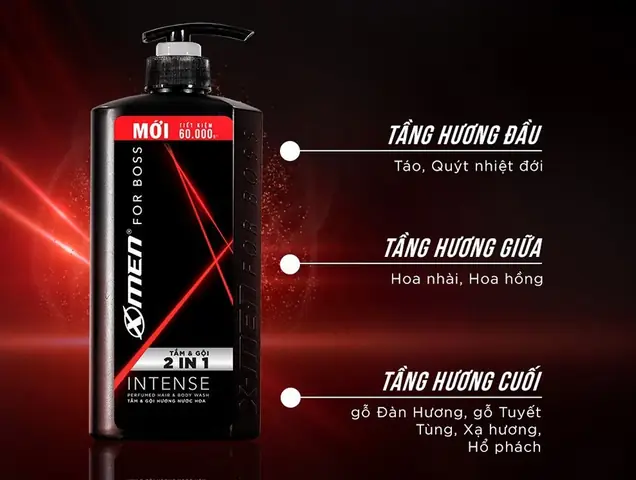 Dầu Gội Đầu Dành Cho Nam