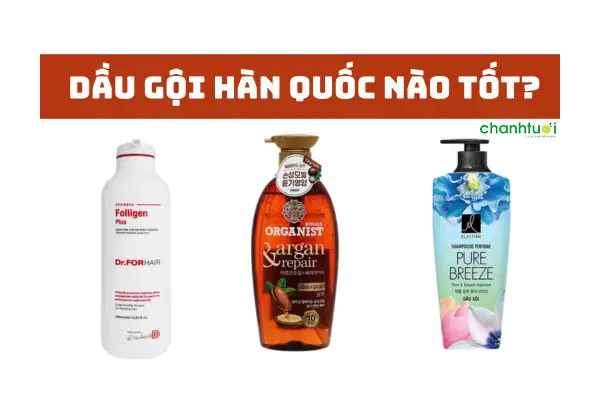 Dầu Gội Đầu Hàn Quốc Nào Tốt