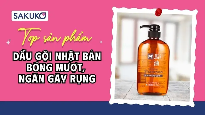 Dầu Gội Dưỡng Tóc Tốt Nhất Của Nhật