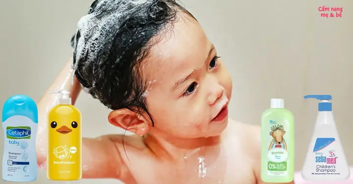 Dầu Gội Mượt Tóc Cho Bé Gái