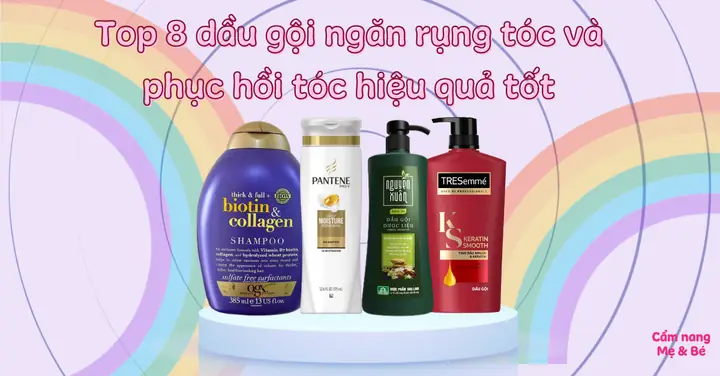 Dầu Gội Nào Tốt Cho Tóc Rụng