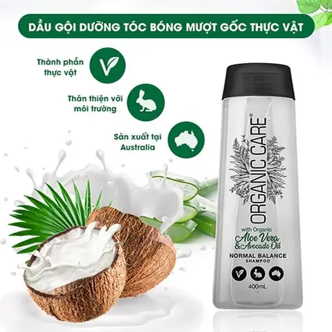 Dầu Gội Ngăn Rụng Tóc Hữu Cơ Organic Care Úc