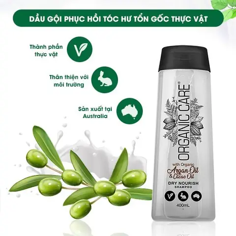 Dầu Gội Ngăn Rụng Tóc Hữu Cơ Organic Care Úc