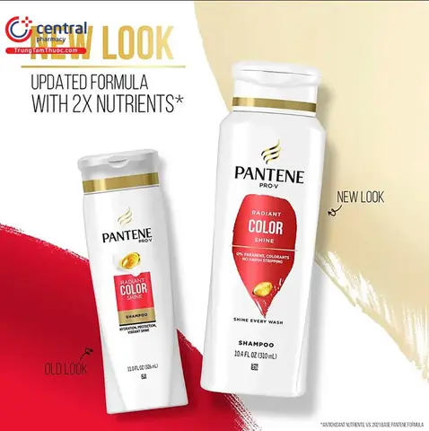 Dầu Gội Pantene Cho Tóc Nhuộm