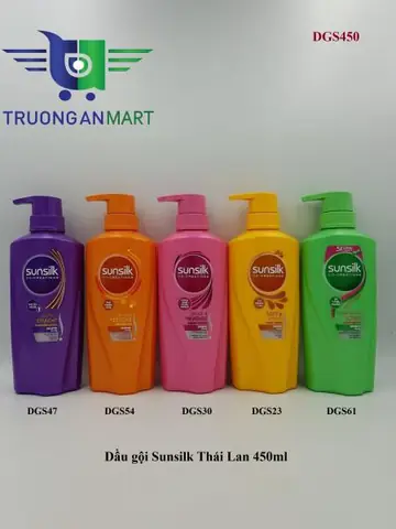 Dầu Gội Sunsilk Thái Lan Màu Hồng