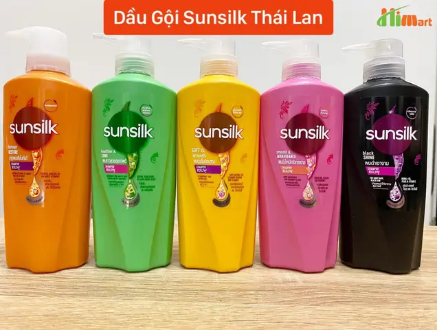 Dầu Gội Sunsilk Thái Lan Màu Hồng