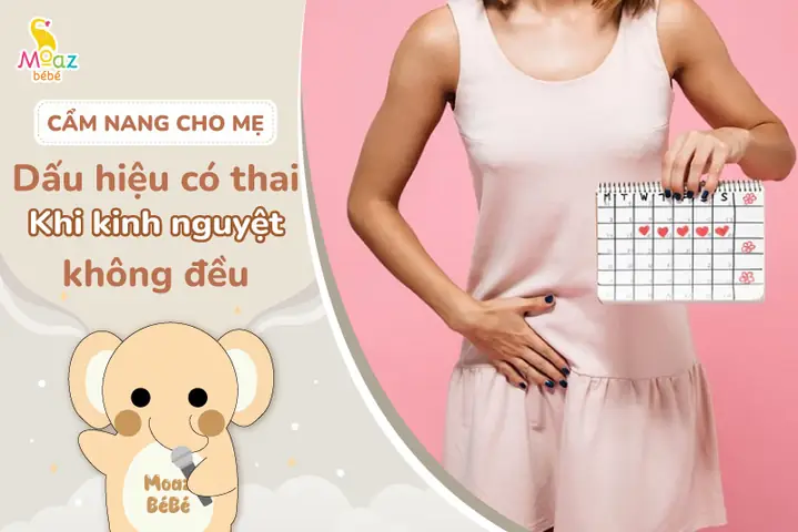 Dấu Hiệu Có Thai Với Người Kinh Nguyệt Không Đều