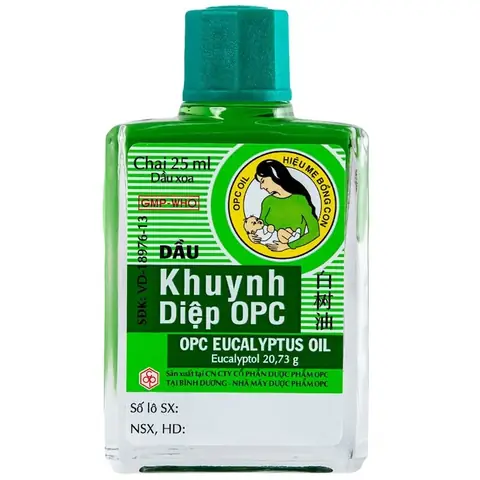 Dầu Khuynh Diệp Cho Bé Sơ Sinh