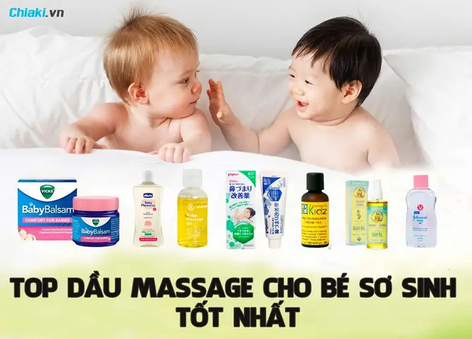 Dầu Massage Nào Tốt Cho Bé
