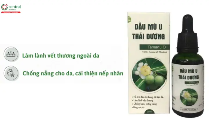 Dầu Mù U Trị Bỏng Bô