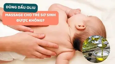 Dầu Oliu Massage Cho Trẻ Sơ Sinh