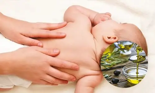 Dầu Oliu Massage Cho Trẻ Sơ Sinh