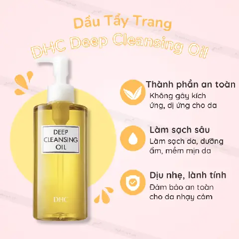 Dầu Tẩy Trang Cho Da Nhạy Cảm