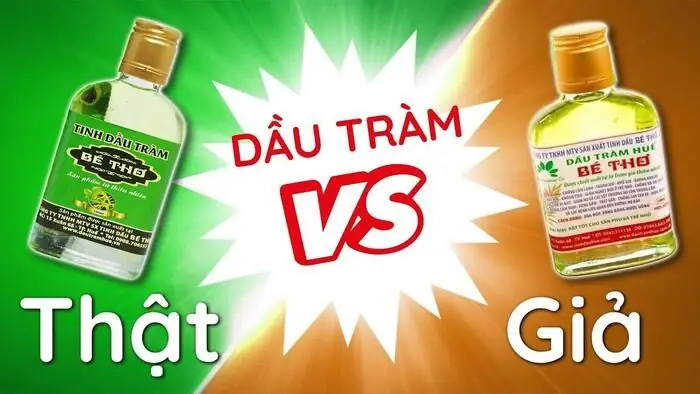 Dầu Tràm Chuẩn Có Màu Gì