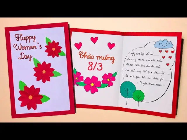Dạy Bé Làm Thiệp Tặng Mẹ 8 3