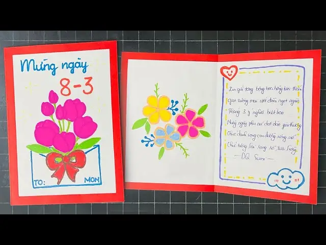 Dạy Bé Làm Thiệp Tặng Mẹ 8 3
