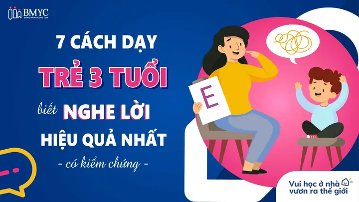 Dạy Trẻ 3 Tuổi Biết Nghe Lời
