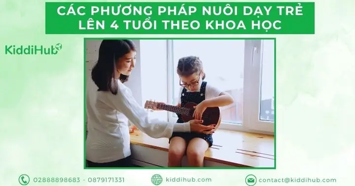 Dạy Trẻ Lên 4 Tuổi Theo Khoa Học
