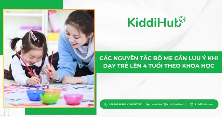 Dạy Trẻ Lên 4 Tuổi Theo Khoa Học