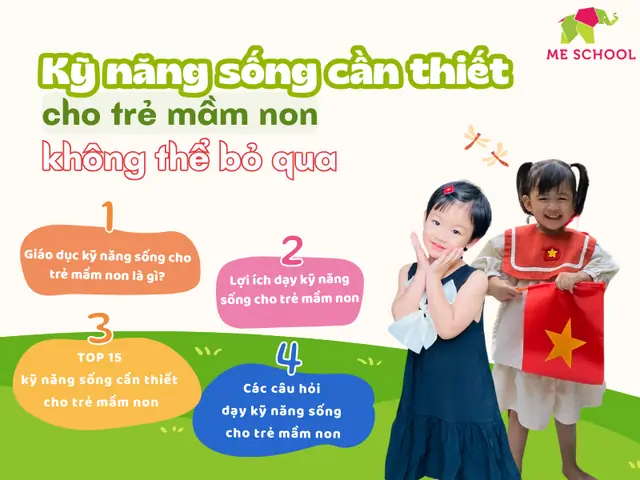 Dạy Trẻ Mầm Non Kỹ Năng Sống