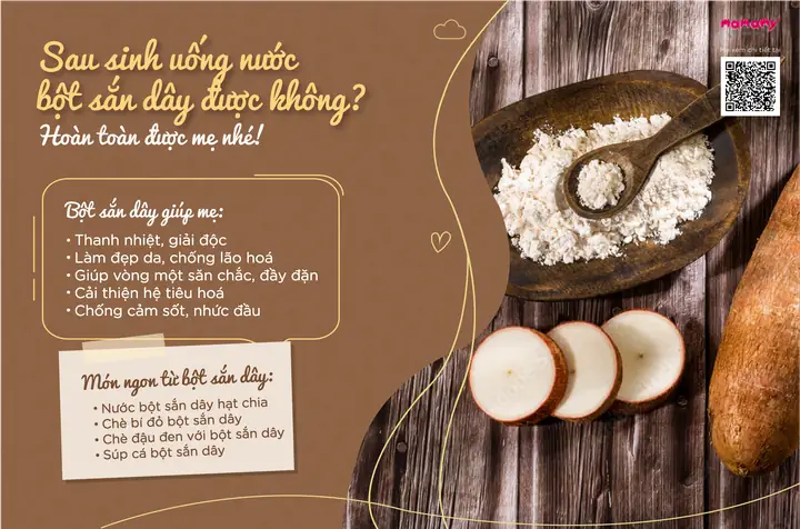 Đẻ Mổ Ăn Bột Sắn Dây Được Không